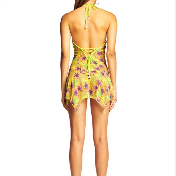 I.AM.GIA - GOLDIE DRESS: hibiscus - Picture 4 of 6